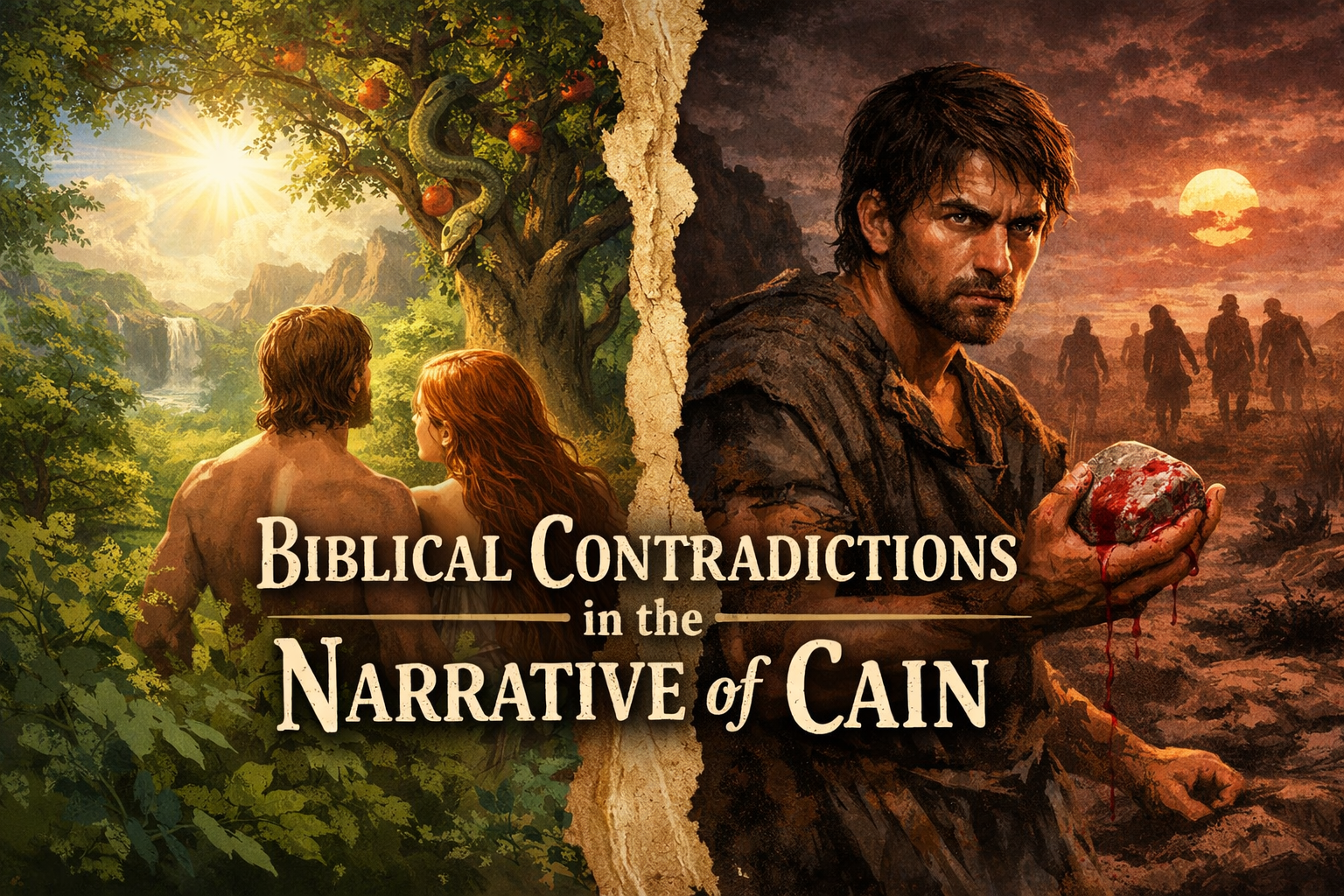 Biblical Contradictions in the Narrative of Cain