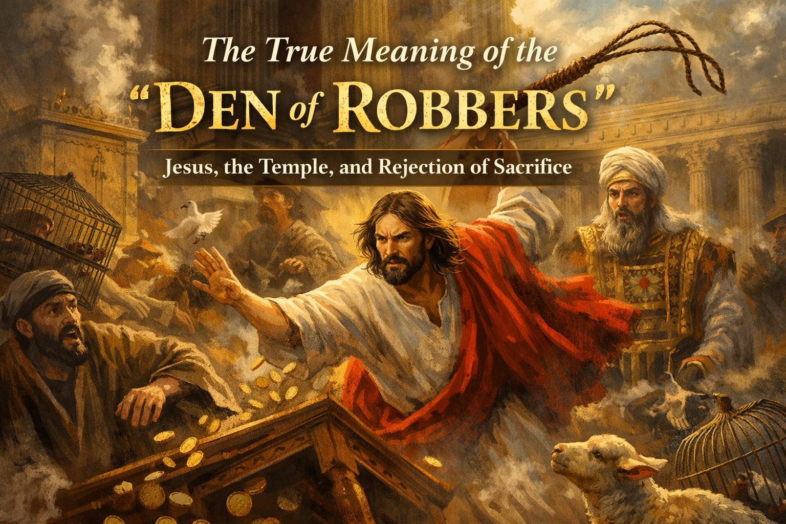 The True Meaning of the “Den of Robbers” and the Spiritual Conflict at the Temple