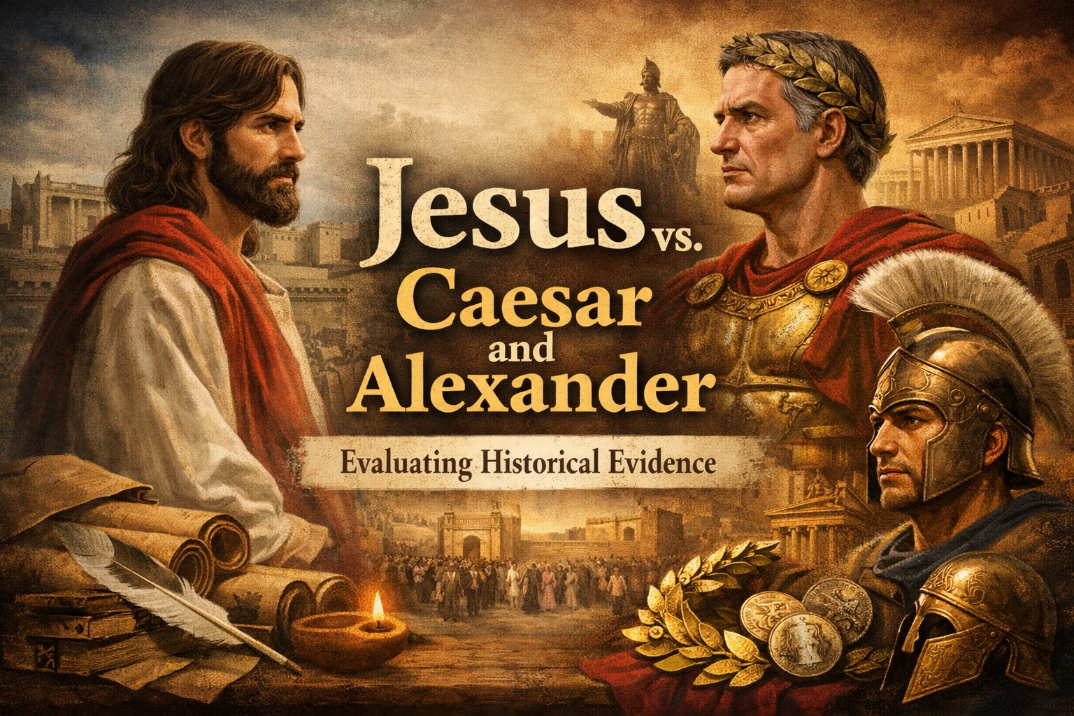 Comparative Historical Evidence: Jesus, Caesar, and Alexander