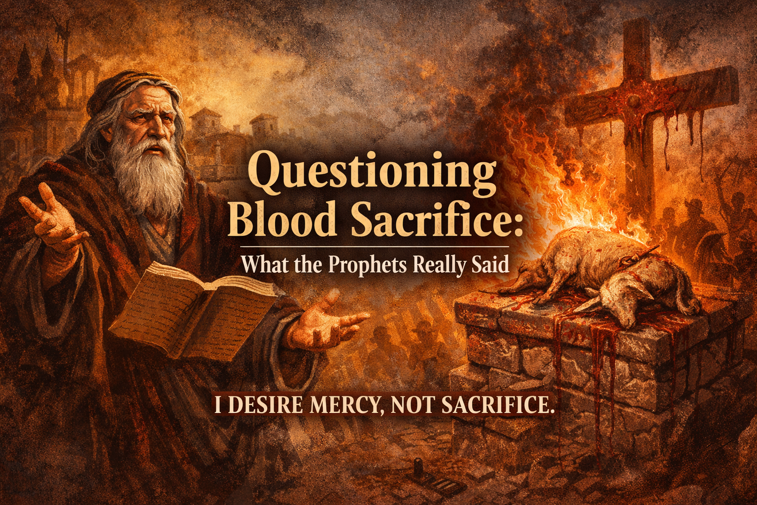 Jesus’s Teachings and the Question of Atonement