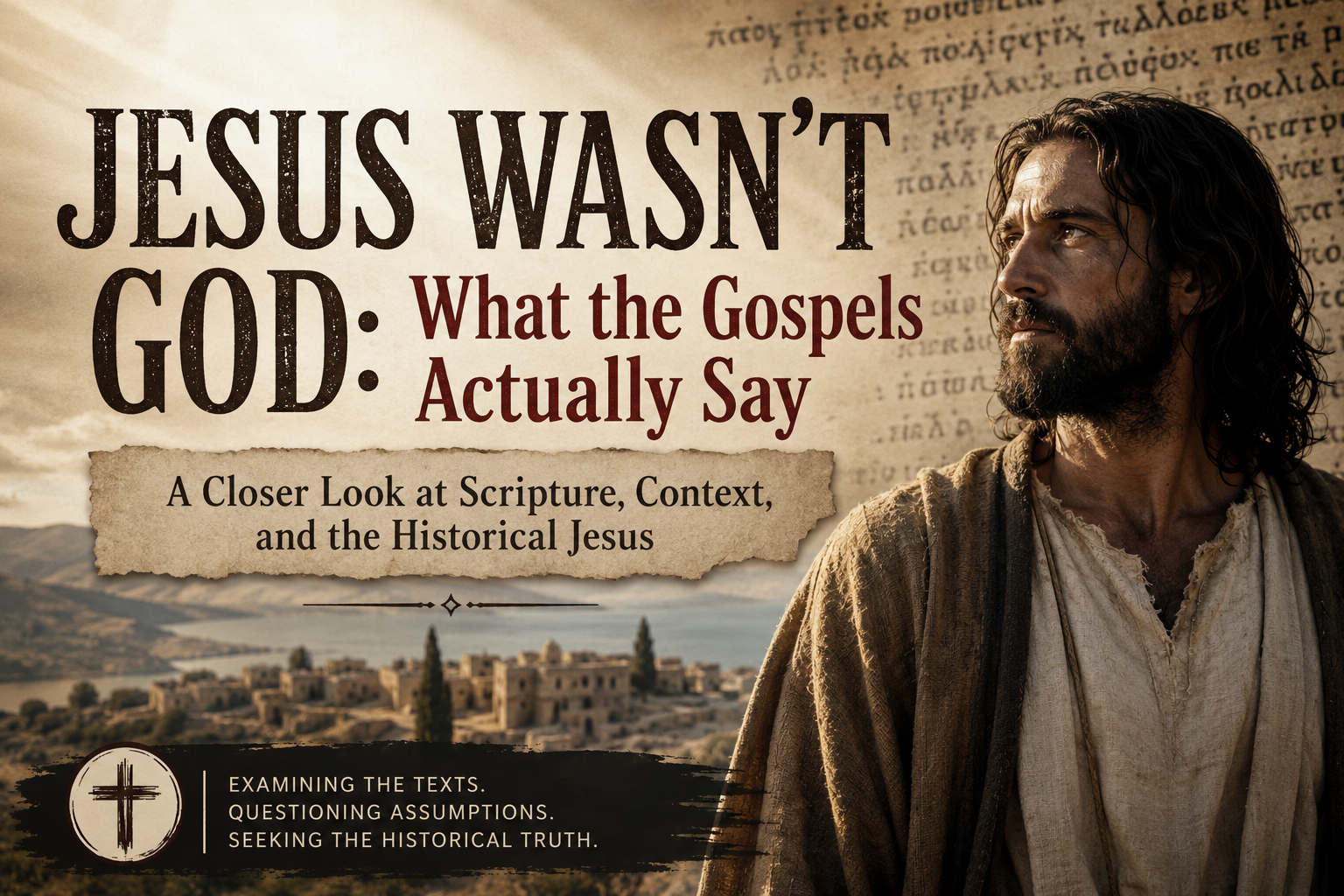 Header image for Reading the Gospels Without the Theology