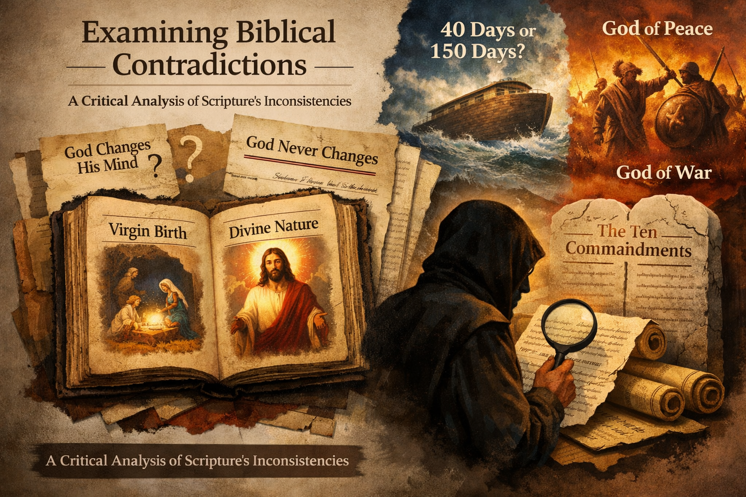 The Bible, Jesus, and the Human Making of Scripture
