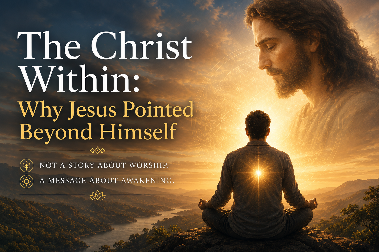 Header image for The Christ Within: Why Jesus Pointed Beyond Himself