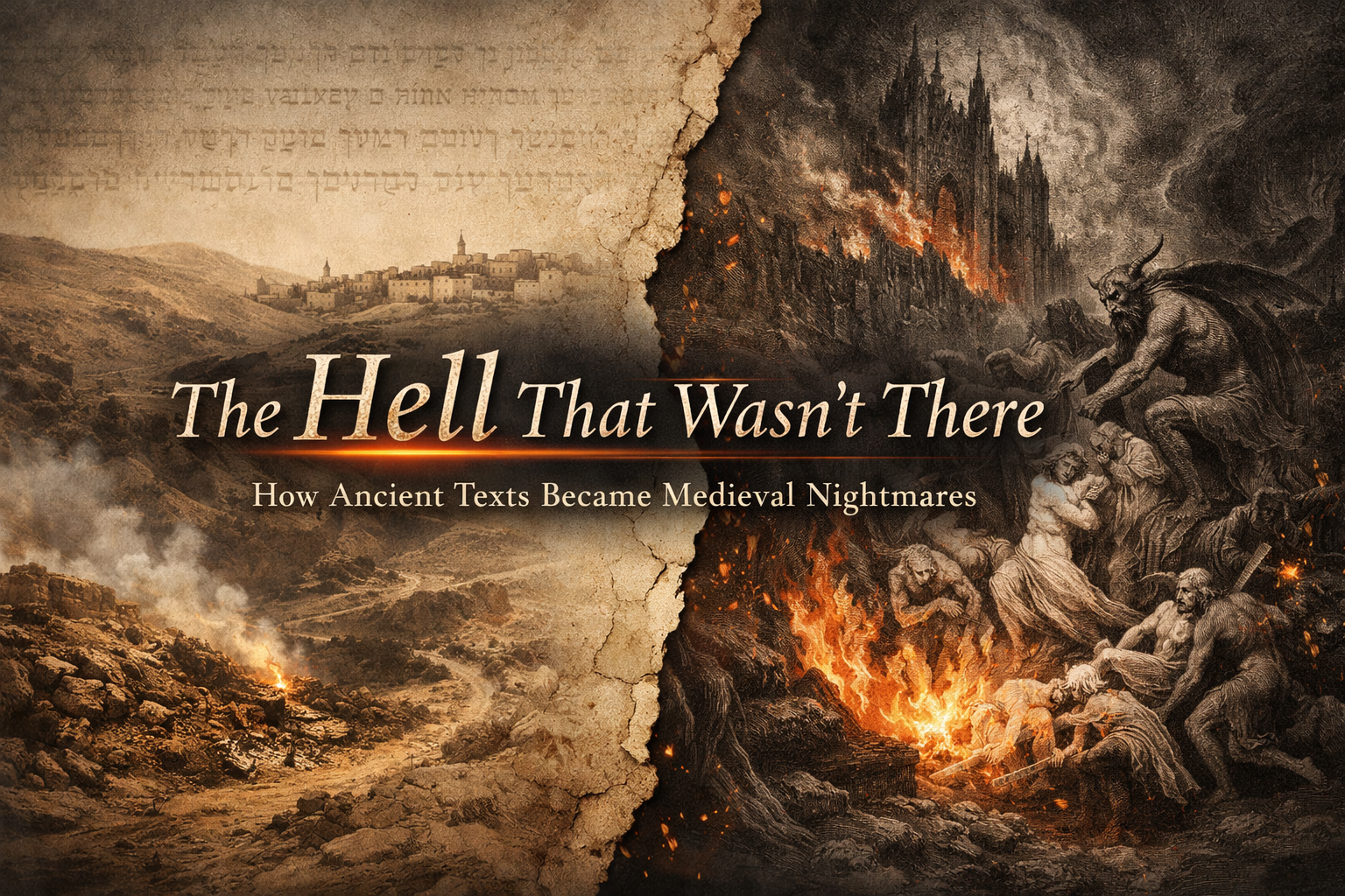 The Hell That Wasn't There: How Ancient Texts Became Medieval Nightmares