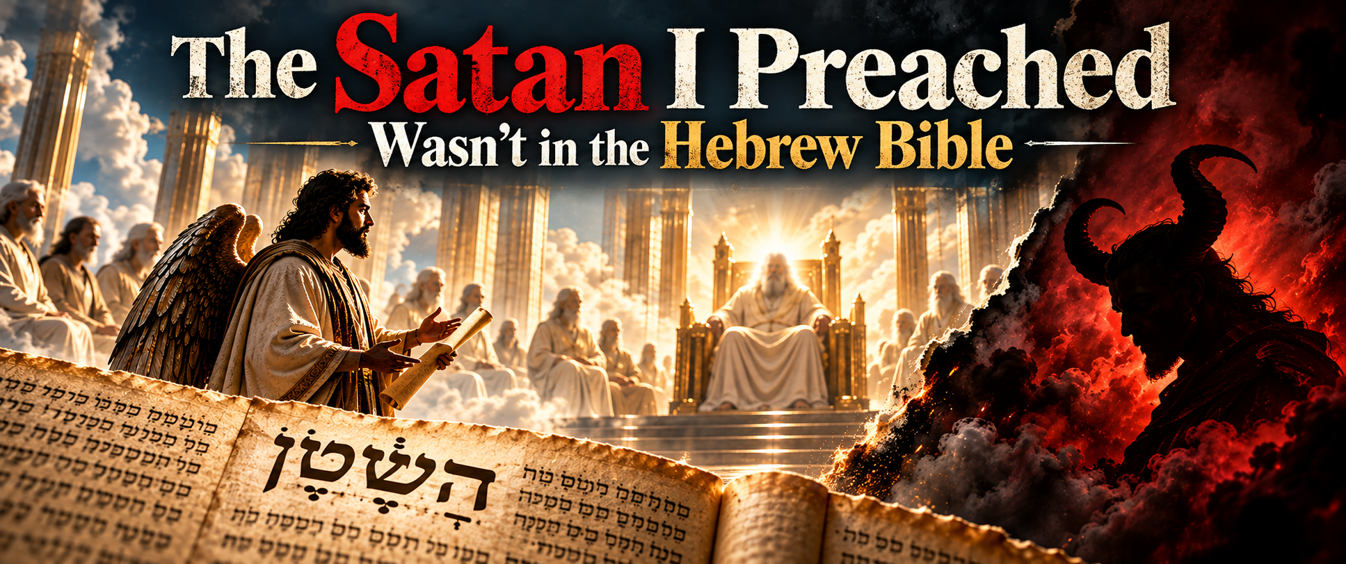 Header image for The Satan I Preached Wasn't in the Hebrew Bible
