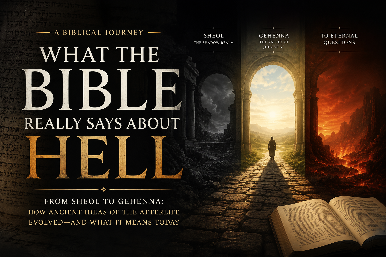 Header image for What the Bible Actually Says About Hell: A Historical Investigation