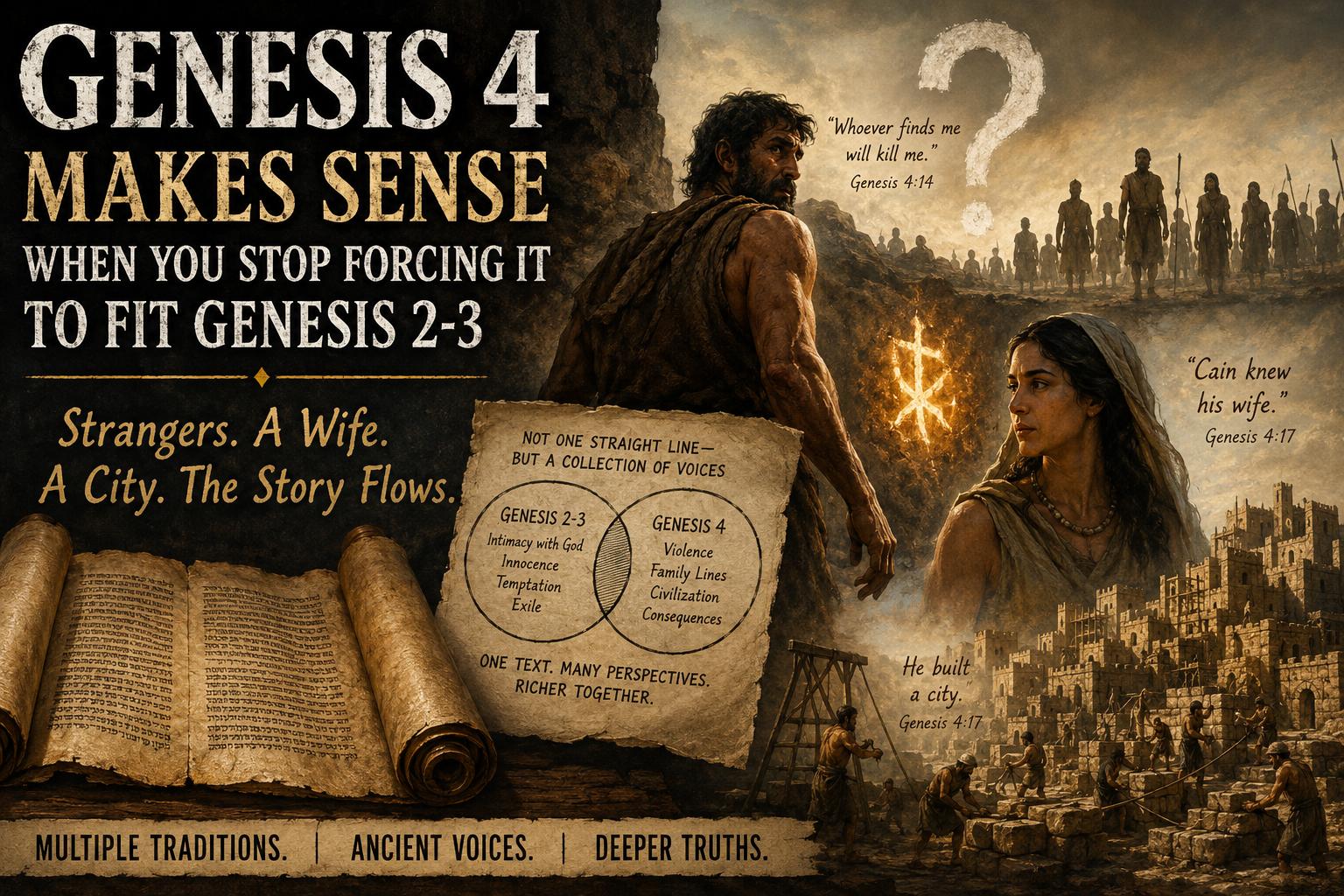 Header image for When Cain's Wife Makes No Sense: Reading Genesis Without the Mental Gymnastics