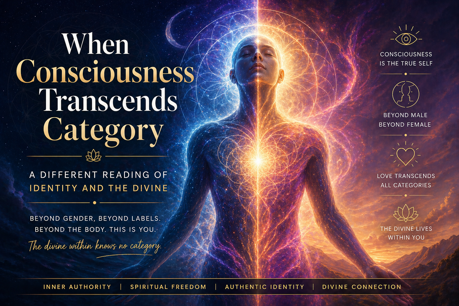 Header image for When Consciousness Transcends Category: A Different Reading of Identity and the Divine