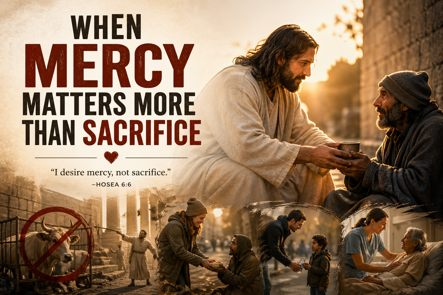Header image for When Mercy Matters More Than Sacrifice