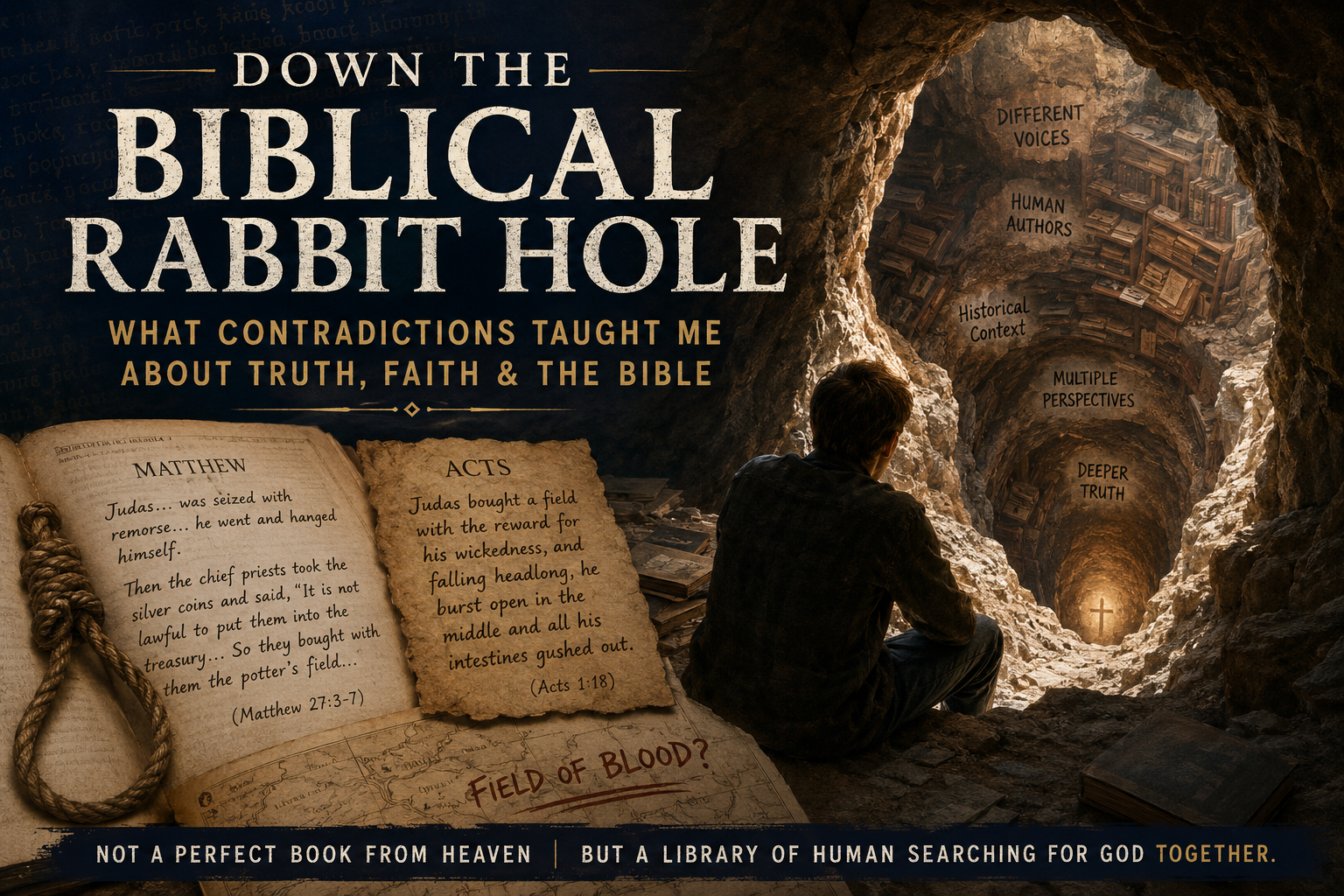 Header image for When the Bible Contradicts Itself: My Journey Beyond Inerrancy
