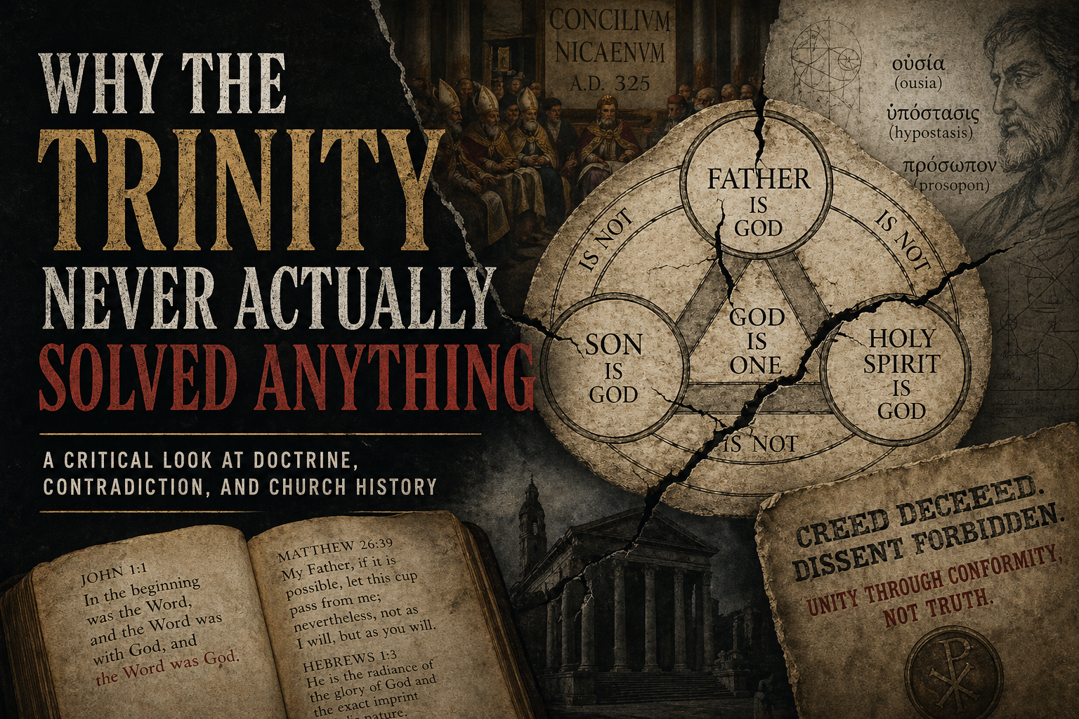 Header image for Why the Trinity Never Actually Solved Anything